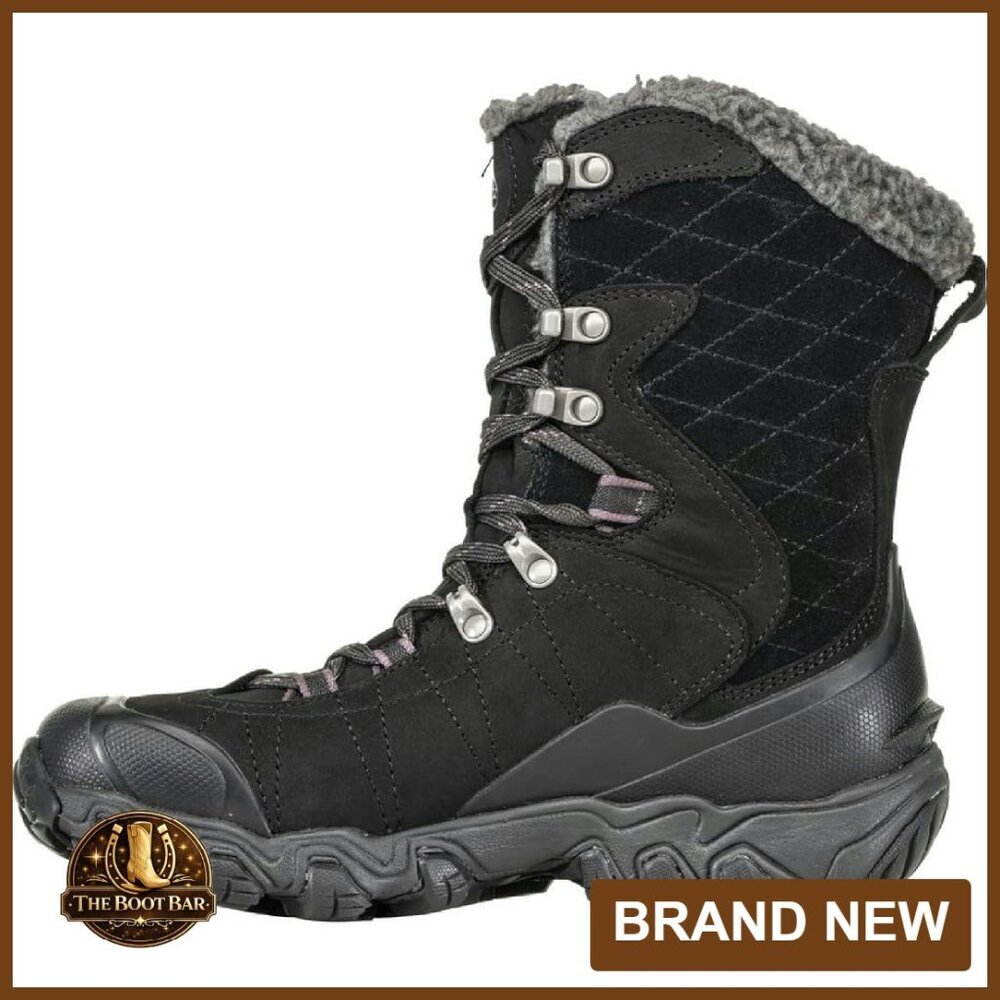Women's 9" Insulated Waterproof Hiking Boots, 400g Insulation, B-DRY - Picture 1 of 8